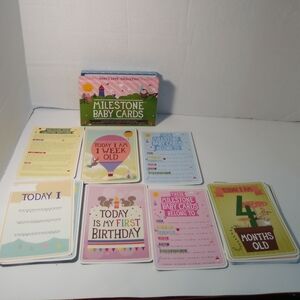 2011 Milestone Baby Cards Complete*Please Read Carefully*